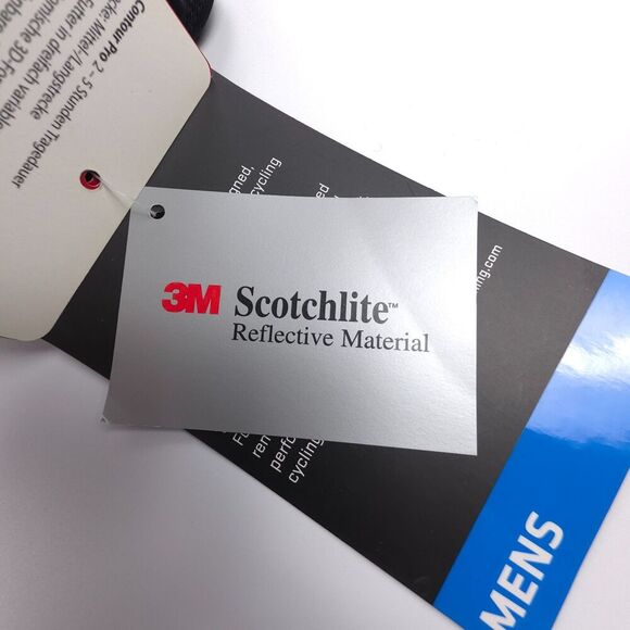 NWT Bellwether Axiom Shorts Padded Reflective Cycling Biking Chamois Black XXL - Picture 13 of 14